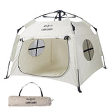 Portable Foldable Playpen for Dogs and Cats Indoors/Outdoors Fully Automatic Waterproof Pet Tent with Carrying Bag