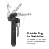 M-VAVE WP-5G 5.8G Wireless System Rechargeable Audio Transmitter Receiver Guitar Amplifier guitar accessory Type-C Cable