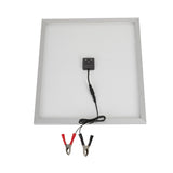 300W 18V Aluminum Monocrystalline Solar Panel - Dual USB Portable Generator for Phone, Laptop, Camper