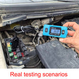 12V Range 0.01~19.99A Car Circuit Tester Current Test Fuse Diagnostic Tool Repair Detector Gaanometer Automotive Accessories