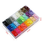 360Pcs T5 Snap Poppers Plastic Buttons Kit U Shape Fastener Snap Pliers Snap Pliers DIY Sewing Crafting Handen Tool