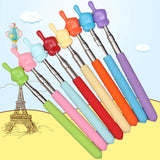 Finger Reading Classroom Pointer Portable Stainless Steel Teaching Stick Whiteboard Presentations for Teachers