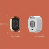 1pc 1200W PTC Personal Fast Heating Ceramic Space Heater Portable Mini Electric Heater Thermostat Quiet Energy Efficient Safe Heating Multi-Protection Safe Indoor Heater For Office Home  Thanksgiving Halloween Christmas Gift Fall Winter Essential