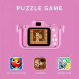 Camera Pink Pony Mini Digital Small Camera Toy HD Can Take Pictures Can Record