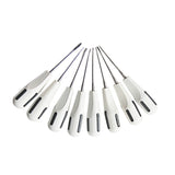 8PCS/Set Dental Elevator Root Tip Minimally Surgical Tool Extracting Forceps
