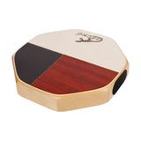 Gecko Sd6 Cajon Hand Drum Percussion Music Instrument High Bongo Low Anf Snare Cajon Drum with Carrying Bag for Travel Camping