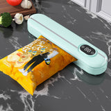 with 10Pcs Bags Automatic Household Food Seag One Touch Powerful Vacuum Sealer hine