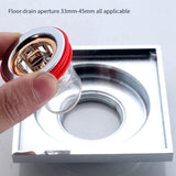 Floor Drain Core Shower Floor Drain Plug ABS Odor Proof Deodorant For 33-45Mm Sink Bathroom