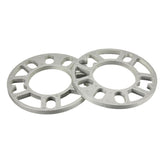 2pcs UNIVERSAL 10MM ALLOY ALUMINUM WHEEL SPACERS SHIMS PLATE STUD FIT For 4 / 5 Stud Wheel