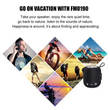 Outdoor Heavy Bass Fabric Waterproof Card Wireless Bluetooth Speakers Portable