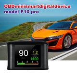 P10 Pro for OBD2 Head Up Display HUD On Board Computer Digital Speedometer With Russia Language Auto Electronic Accessories