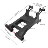 Rear Suspension Swing Arm Rear Swing Arm Shock Suspension Precise Dependable Wear Resistance Black Powder Coating for UTV