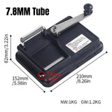 5.5/6.5/7.8mm Dual Track Cigarette Rolg hine Desktop Push-pull Tobacco Filler Injector Roller Maker Smoking Accessories