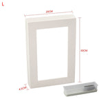 Photo Frame Flower Pot Living Room Wall Hanging Desktop Japanese Ikebana Plastic Plant Mounted Wall Decorative Wall Photo Frame