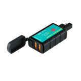 Motorcycle Dual Charger SAE to USB Adapter with On/OFF Switch Support QC3.0 PPS DCP FCP SCP AFC MTK PE For iPhone Samsung