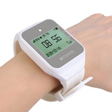 TD108 White Watch Receiver English Portuguese Russian Three Language Restaurant Service