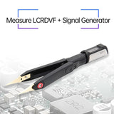 DT71 Portable Digital Smart Tweezers LCR/ESR Meter Signal Generator Debing Repairing Tool OLED Display