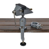 2 In 1 Vise Bench Universal Rotation Vise Clamp Bench Electric Drill Stand 360 Degree Rotat Table Metal Working Rotating Tool