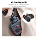 VRIG AC07 Sports Camera Quick Release Magnetic Adapter Mount Aluminum Alloy for Insta360 Ace/Ace Pro