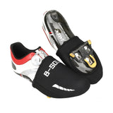 B-SOUL Cycg Windproof Shoe Covers for Road Mountain Bikes, Dustproond Cold-resistant, Insulated and Warm