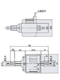 220V JYPC-3 Jiayin Steam Hanging Ig hine Accessories Water High Power Electromagnetic Pump Suction Vae