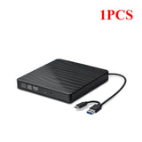 5pcs 12.7mm SATA External Case DVD CD-ROM Player 5Gbps USB3.0 Type-C Optical Drive Enclosure Box for Laptop Notebook