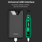 USB Cordless Mini Wireless Engraving Polishing Pen Electric Drill For Jewelry Metal Dremel Tools Dust Drilg Carving