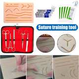 Students Suture Practice Kit Surgical With Skin Pad Model Tool Set Educational Training Teaching Equipment
