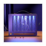 Indoor Electric Zapper, 2000MAh Powerful Fly Zapper Light for Moths, Fruit Flies, Garage Bug Catch/Eliminator