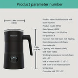 1pc, Electric Milk Frother, Household Fully Automatic 4-in-1 Function Frother, Hot And Cold Stirring Coffee Latte Art Milk Frother