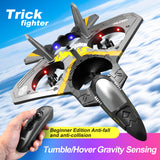 2023 New V17 2.4g Drone Gravity Sensor Remote Control Aircraft Glider Children's Birthday Christmas Gift