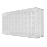 Tattoo Ink Rack Transparent Thickened PC 50 Holes 1.2in Hole Easy Storage Tattoo Bottle Holder for Tattoo Ink Bottle K
