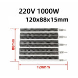 220V 1500W High Resistant Ceramic PTC Constant Temperature Air Electric Heater Heating Piece 96B4 Lead
