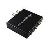 1 Set VGA/AV To SDI Converter Distributor One To Two High-Definition Converter Switcher