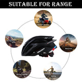 Bicycle Outdoor Cycling Motorcycle Made Carbon Fiber Material Safety Head Protection Mountain Bike Helmet
