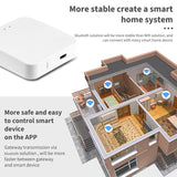 Tuya ZigBee Mini Temperature Humidity Sensor Smart Remote Monitor Works with Gateway Alexa Google Home Voice App Control
