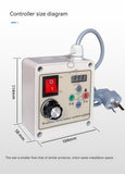 550W/750W/1100W Brushless Servo Motor Belt Sander - Energy Saving for Woodworking Machinery Lathe