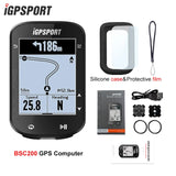 BSC200 BSC200C iGPSPORT ANT+ GPS Bike Computer Riding Cycg Odometer Route Navigation Wireless Speedometer Support Powermeter