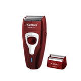 Kemei Shaver 1103 Upgraded KM-1123 Lithium Battery Lasting Battery Life USB Charging Fine Steel Dual-network Shaving