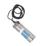 24V Submersible Well Water Pump 5A 12LPM Maximum Flows Multiple Power Supplies 12L Solar Booster Pump Stainless Steel Pump