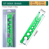 Air Conditioner Tools Reamer Flaring ST-806A Copper Pipe Maintenance Eccentric Tube Expander Tool Metric Imperial Spt