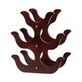 Wood Wine Holder Stand Beer Champagne Storage Shelf Household Bar Display Rack for Whiskey European Home Decor Retro
