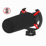 Vlog Microphone DSLR Camera Microphone Shotgun Microfone Cardioid Pickup for Canon Nikon Sony Mobile Phone Vlog Recording