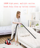 Household large suction Handheld horizontal high power vacuum cleaner Small dry dust removal mites