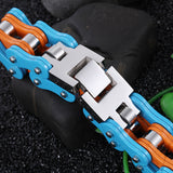 Creative Men's Bicycle Chain Stainless Steel Bracelet