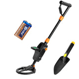 MD-1008A Metal Underground Depth Search Finder - Gold Detector Treasure Detecting Pinpointer with Waterproof Coil