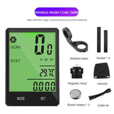 Computer Outdoor Waterproof Odometer Cycg Accessories Bicycle Multifunction Wireless Code Meter