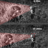 NV710 Night Vision Rifle Scope 940nm 850nm NV riflescope Monocular 200M WIFI OLED Display 850mm IR Hunting Trail Camera Recorder
