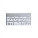 Keyboard Mouse Set 78key Bluetooth Wireless Four-Mode Type-C Charging Keypad with Card Slot Bracket for Desktop Laptop Office PC