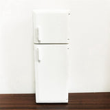 1:12 Dollshouse Miniature White Wooden Cabinet Cupboard Fridge Furniture Kitchen Dinning Room Decoration